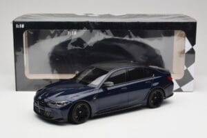BMW M3 G80 Portimao Blue Minichamps 1:18 155020201 Diecast - image 6 of 6