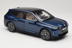 BMW iX Blue Metallic Minichamps 1:18 110023100 Diecast - image 6 of 8