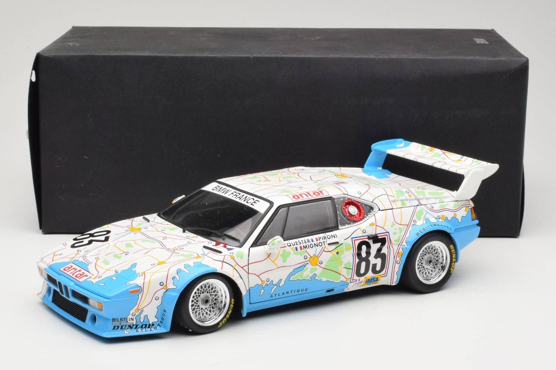 Minichamps BMW M1 #83 Le Mans 1980 1:18 Diecast