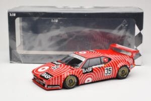 BMW M1 BASF GS Sport #35 H-J. Stuck / H. Heyer 6 Hours of Silverstone 1981 Minichamps 1:18 155812935 Diecast - image 6 of 6