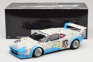 BMW M1 Carte de France #83 D. Pironi / D. Quester 24 Hours of Le Mans 1980 Minichamps 1:18 180802983 Diecast - image 8 of 8