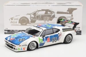 BMW M1 Cassani Racing Team #55 M. Winkelhock Procar Series 1979 Minichamps 1:18 180802955 Diecast - image 8 of 8