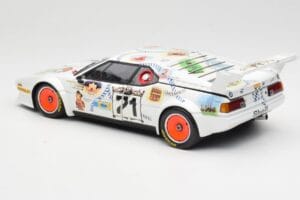 BMW M1 #83 Danner Bayern C. Danner / L. Oberndorfer 24 Hours of Le Mans 1981 Minichamps 1:18 80430306592 Diecast - image 7 of 8