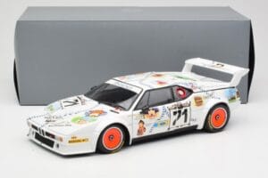 BMW M1 #83 Danner Bayern C. Danner / L. Oberndorfer 24 Hours of Le Mans 1981 Minichamps 1:18 80430306592 Diecast - image 8 of 8