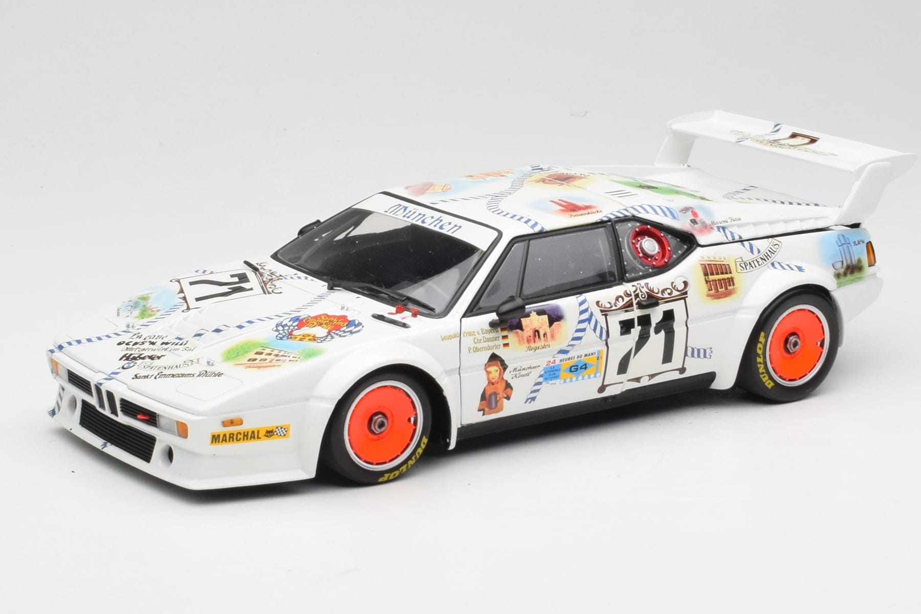 Minichamps BMW M1 #83 Le Mans 1981 1:18 Diecast