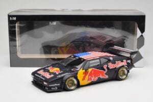 BMW M1 Group B Team Red Bull #7 D. Quester / A. Riccitelli Class Winners HSR Daytona Classic 2017 Minichamps 1:18 155172907 D - image 6 of 6
