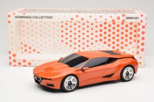 BMW M1 Hommage Orange Metallic Norev 1:18 80432413752 Diecast - image 6 of 6