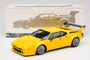 BMW M1 Yellow Minichamps 1:18 180792998 Diecast - image 8 of 8