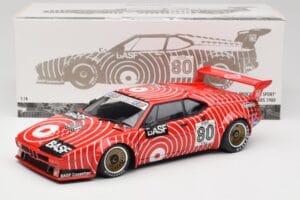 BMW M1 Procar #80 GS Sport H-J. Stuck Procar Series 1980 Minichamps 1:18 180802988 Diecast - image 8 of 8