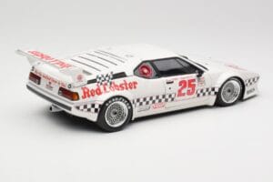 BMW M1 #25 Red Lobster D. Cowart / K. Miller LA Times GP Riverside 1981 Minichamps 1:18 180812925 Diecast - image 3 of 8