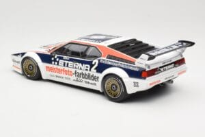 BMW M1 Schnitzer #2 H-J. Stuck Winner Deutsche Automobil Rennsport Trophy Zolder 1982 Minichamps 1:18 155822902 Diecast - image 5 of 6