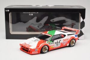BMW M1 Winther Racing K. Winther / D. Mercer 24 Hours of Le Mans 1984 Minichamps 1:18 155842901 Diecast - image 6 of 6