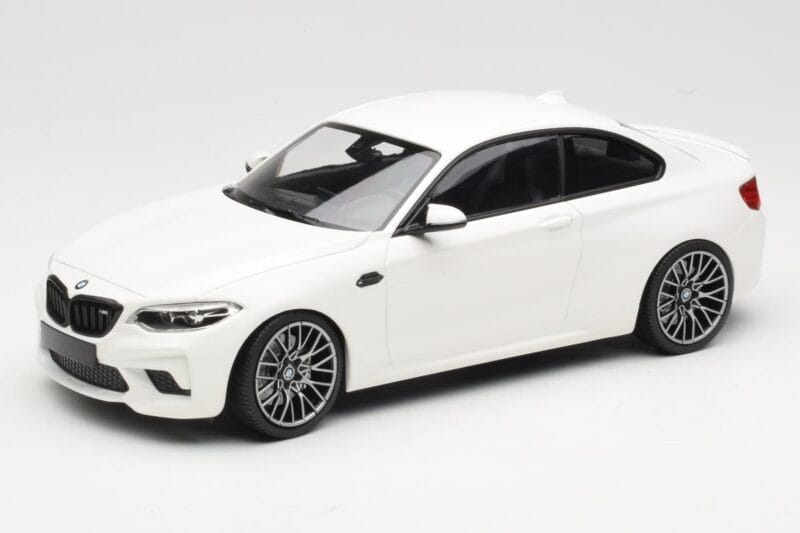 BMW M2 Competition F87 White Minichamps 1:18 155028000 Diecast