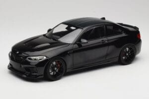 BMW M2 CS F87 Black Metallic with Black Wheels Minichamps 1:18 155021026 Diecast