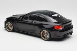 BMW M2 CS F87 Black Metallic With Gold Wheels Minichamps 1:18 155021021 Diecast - image 5 of 6