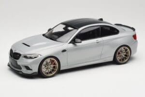 BMW M2 CS F87 Silver with Gold Wheels Minichamps 1:18 155021028 Diecast