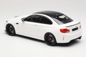 BMW M2 CS F87 White with Black Wheels Minichamps 1:18 155021025 Diecast - image 5 of 6
