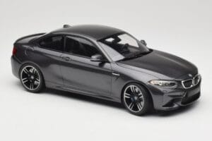 BMW M2 F87 Grey Metallic Minichamps 1:18 155026102 Diecast - image 4 of 6