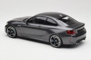 BMW M2 F87 Grey Metallic Minichamps 1:18 155026102 Diecast - image 5 of 6