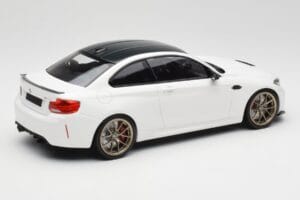 BMW M2 F87 CS Alpine White Gold Wheels Minichamps 1:18 155021020 Diecast - image 2 of 6