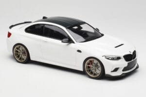 BMW M2 F87 CS Alpine White Gold Wheels Minichamps 1:18 155021020 Diecast - image 4 of 6