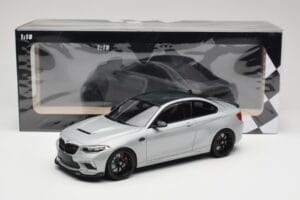 BMW M2 F87 CS Hockenheim Silver Black Wheels Minichamps 1:18 155021024 Diecast - image 6 of 6