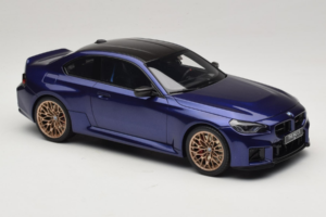 BMW M2 G87 CS Blue Metallic GT Spirit 1:18 GT552 Resin - image 4 of 6