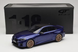 BMW M2 G87 CS Blue Metallic GT Spirit 1:18 GT552 Resin - image 6 of 6