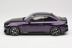 BMW M240i G42 Thundernight Metallic GT Spirit 1:18 GT504 Resin - image 3 of 6