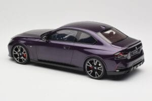 BMW M240i G42 Thundernight Metallic GT Spirit 1:18 GT504 Resin - image 5 of 6