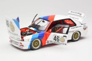 BMW M3 E30 #46 R. Ravaglia / E. Pirro WTCC Calder Park 1987 Minichamps 1:18 180872046-O Diecast - image 2 of 8
