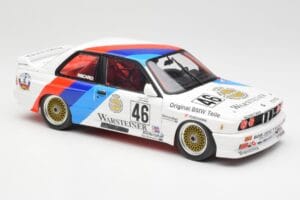 BMW M3 E30 #46 R. Ravaglia / E. Pirro WTCC Calder Park 1987 Minichamps 1:18 180872046-O Diecast - image 6 of 8
