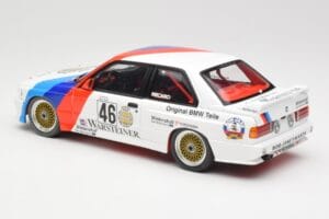 BMW M3 E30 #46 R. Ravaglia / E. Pirro WTCC Calder Park 1987 Minichamps 1:18 180872046-O Diecast - image 7 of 8