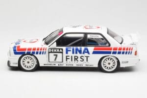 BMW M3 E30 #7 Fina J. Cecotto DTM 1992 AUTOart 1:18 89246 Diecast - image 3 of 7