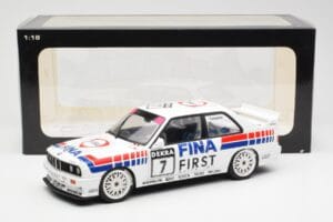 BMW M3 E30 #7 Fina J. Cecotto DTM 1992 AUTOart 1:18 89246 Diecast - image 7 of 7