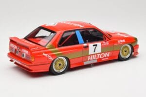 BMW M3 E30 #7 D. Quester 2nd Place Guia Race Macau 1987 Minichamps 1:18 155872007 Diecast - image 2 of 6