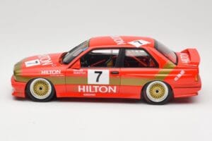 BMW M3 E30 #7 D. Quester 2nd Place Guia Race Macau 1987 Minichamps 1:18 155872007 Diecast - image 3 of 6