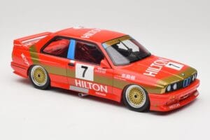 BMW M3 E30 #7 D. Quester 2nd Place Guia Race Macau 1987 Minichamps 1:18 155872007 Diecast - image 4 of 6