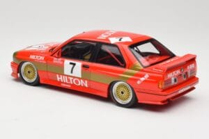 BMW M3 E30 #7 D. Quester 2nd Place Guia Race Macau 1987 Minichamps 1:18 155872007 Diecast - image 5 of 6