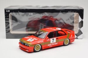 BMW M3 E30 #7 D. Quester 2nd Place Guia Race Macau 1987 Minichamps 1:18 155872007 Diecast - image 6 of 6