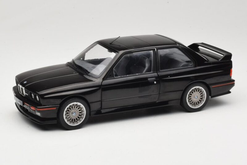 BMW M3 E30 Sport Evo Black Solido 1:18 BMW M3 E30 Sport Evo Black Solido 1:18 S1801501 Diecast