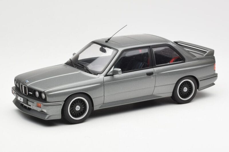 BMW M3 E30 Sport Evolution Cecotto Grey AUTOart 1:18 70567 Diecast