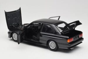 BMW M3 E30 Black Metallic Minichamps 1:18 180020306 Diecast - image 5 of 8