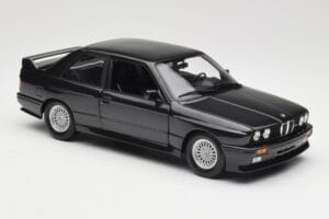 BMW M3 E30 Black Metallic Minichamps 1:18 180020306 Diecast - image 6 of 8