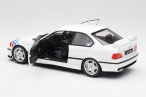 BMW M3 E36 Lightweight White Solido 1:18 S1803903 Diecast - image 5 of 8