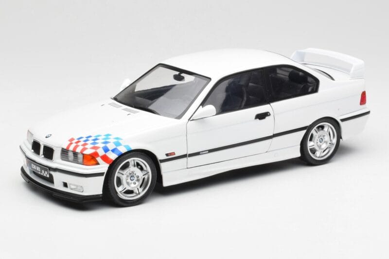BMW M3 E36 Lightweight White Solido 1:18 S1803903 Diecast