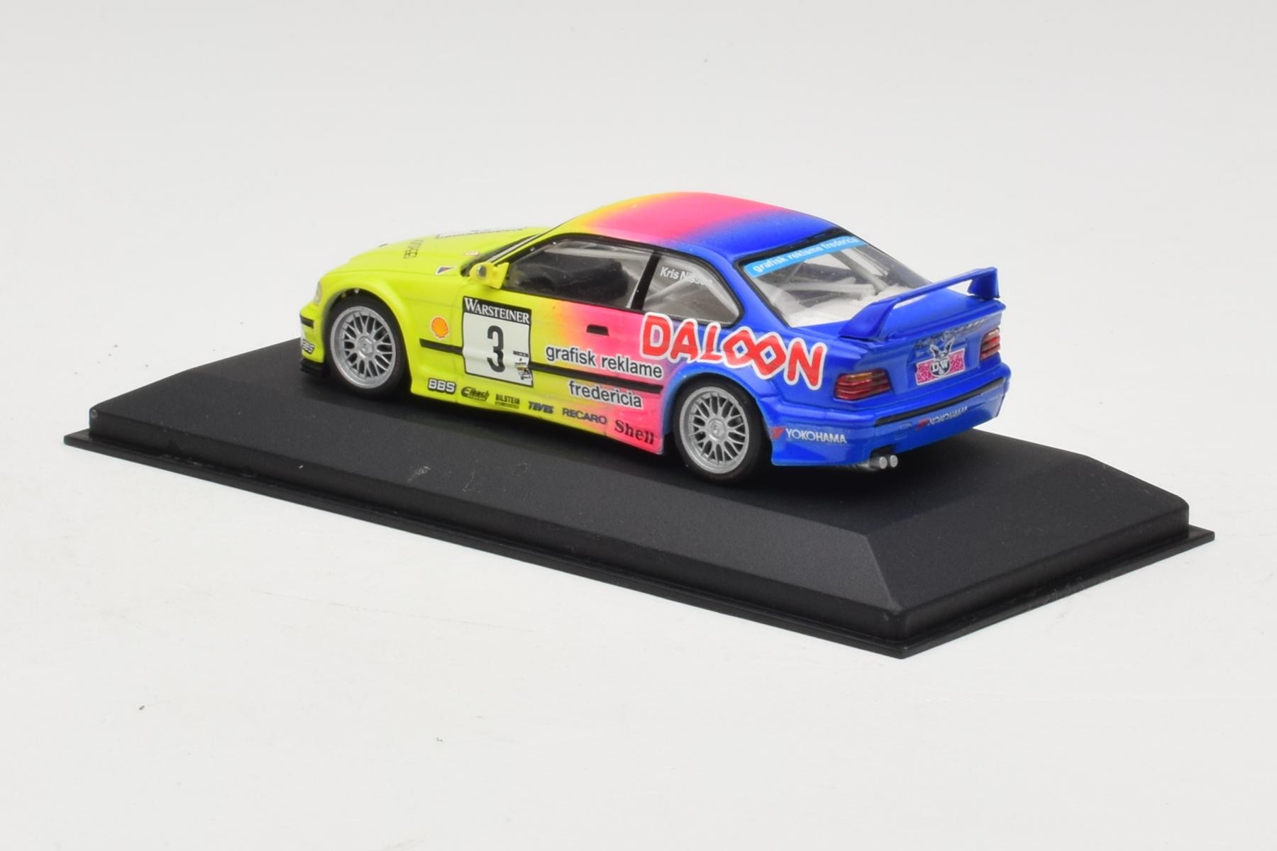 BMW M3 E36 GTR #3 K. Nissen DTM Zolder 1993 Minichamps 1:43