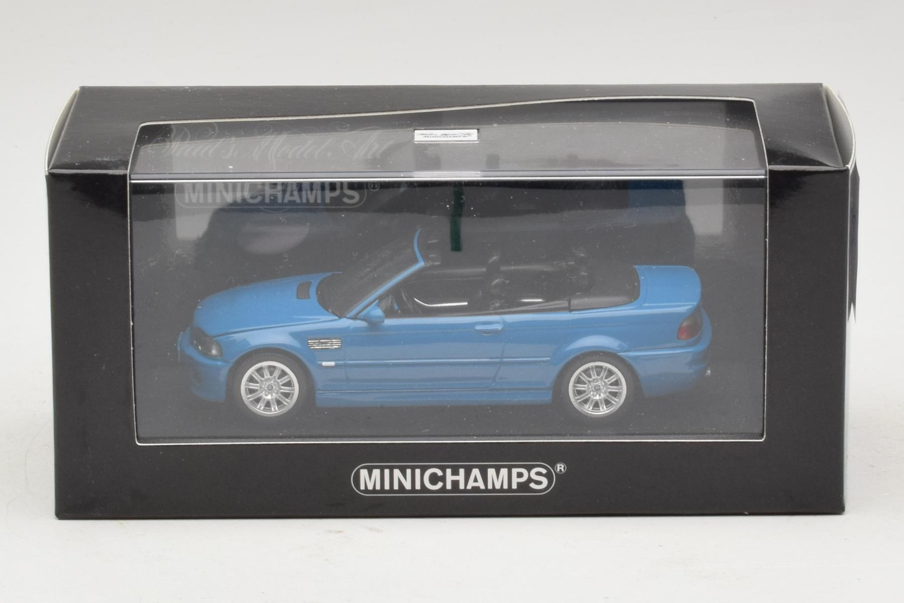 Minichamps BMW M3 E46 Cabriolet 1:43 Blue