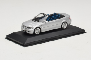BMW M3 E46 Cabriolet Silver Minichamps 1:43 80420024430-R1 Diecast - image 2 of 5