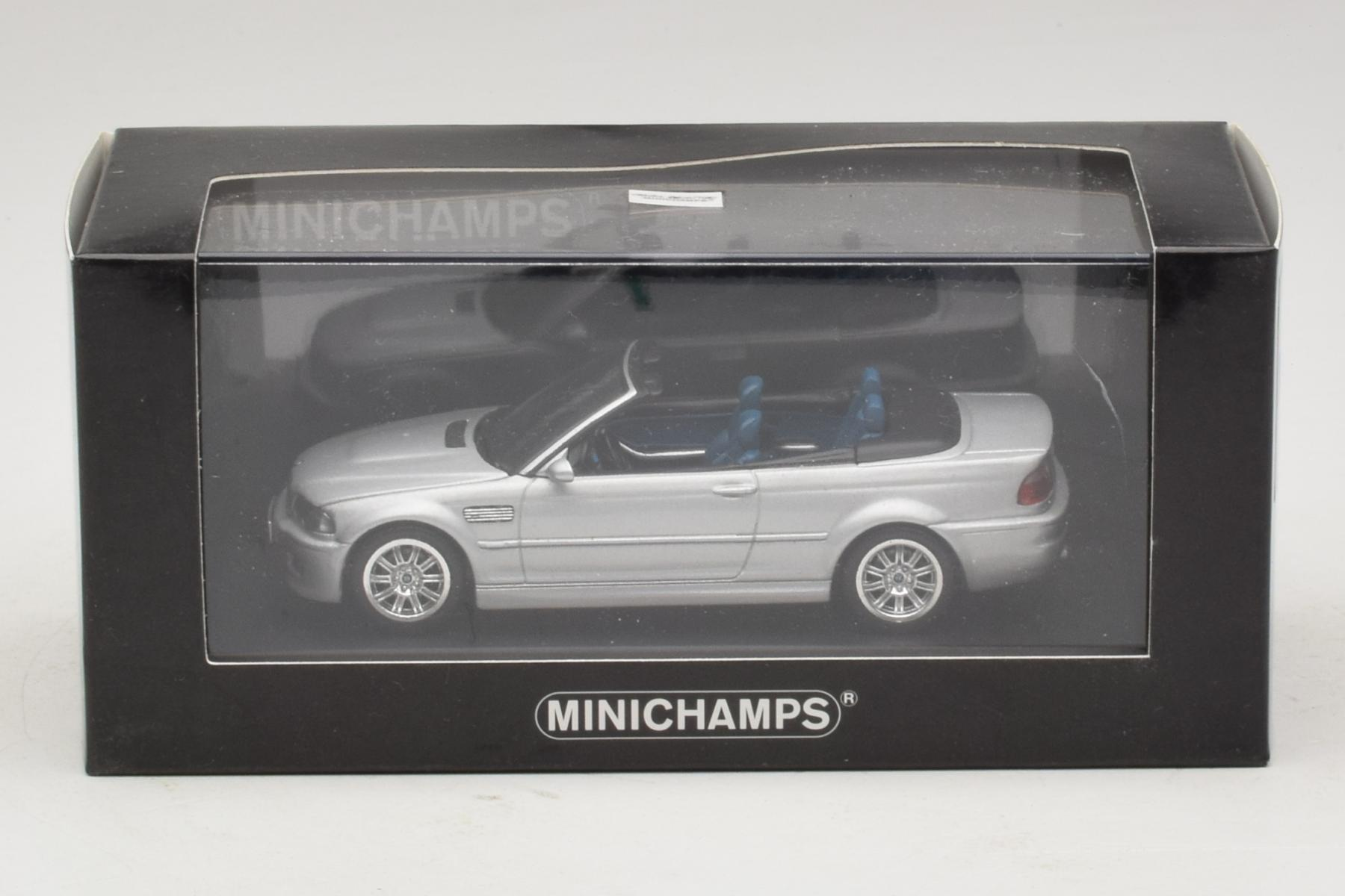 Minichamps BMW M3 E46 Cabriolet 1:43 Silver